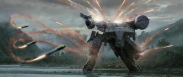 Metal Gear Solid Film Concept Art Rex By Nick Foreman