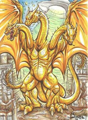 King Ghidorah Wallpaper Deviants Said
