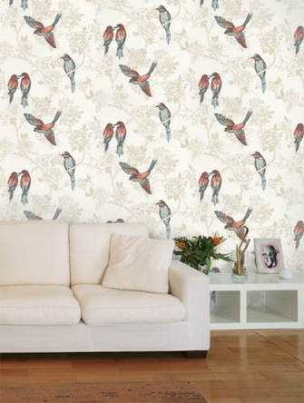 Prestigious Songbird Vintage Wallpaper