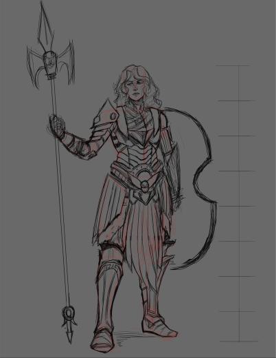 Smite Tankier Athena Process Gif By Cherchen99