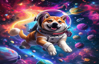 Doge Space Wallpaper