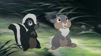 Bambi Flower The Skunk Wallpaper Cloudpix