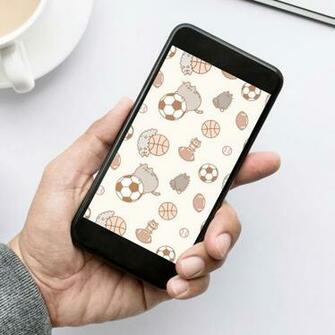 Pusheen Brighten Up Your Phone With New Wallpaper From
