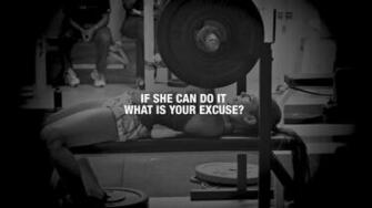 Excuse Workout Bw Exercise Text Wallpaper