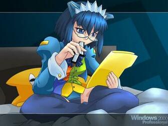 Anime Windows Girl Wallpaper
