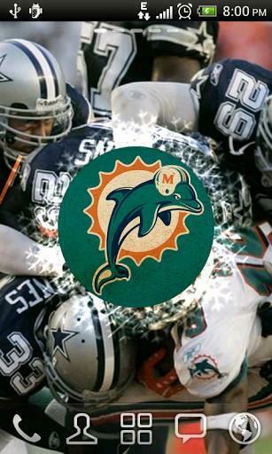 Bigger Miami Dolphins Live Wallpaper For Android Screenshot