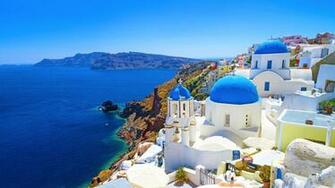 Greece 4k Wallpaper Top Background