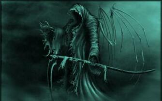 Grim Reaper Background Wallpaper
