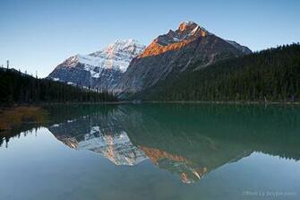 Mount Edith Cavell Jasper National Park Canadian Rockies Wallpaper