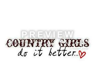 Country Girl Wallpaper