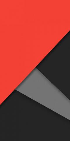 Material Design Simple Abstract Dark Orange