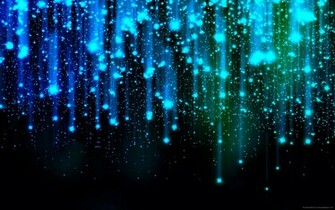 Neon Lights Falling Wallpaper