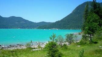 HD Wallpaper With A Scenery Blue Lake In West Germany There