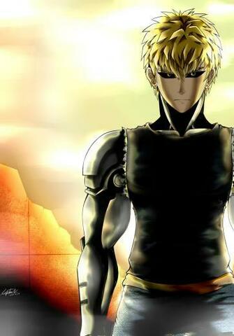 One Punch Man Genos By Liptan