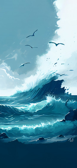 Ocean Aesthetic Wallpaper iPhone