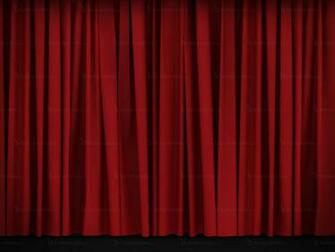 Red Curtain Background Backgroundy