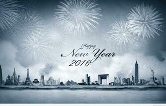 Wallpaper Happy New Year Firework