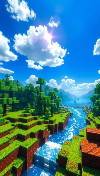 Minecraft Gif Wallpaper