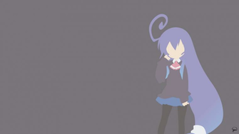 Tsumiki Miniwa Acchi Kocchi Minimalista Wallpaper Por