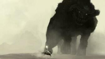 Shadow Of The Colossus Artwork Monster HD Wallpaper
