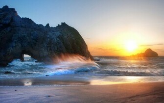 Sea Beach Landscape HD Wallpaper Res