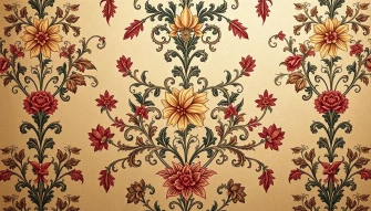 Reproduction Victorian Wallpaper