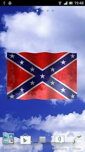 Bigger Confederate Flag 3d Wallpaper For Android Screenshot
