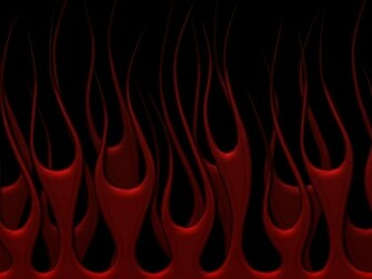 Red And Black Flames Wallpaper
