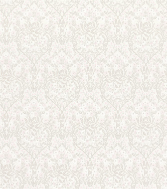 Symmetric Geometric Pattern Ivory Wallpaper