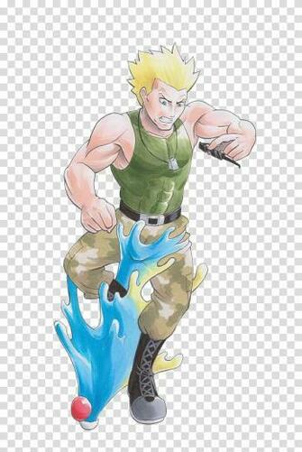 Lt Surge Into Manectric Street Fighter Guile Illustration