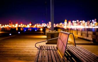 Desktop Wallpaper City Lights Wide