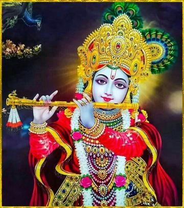 Krishna Art Radha Painting