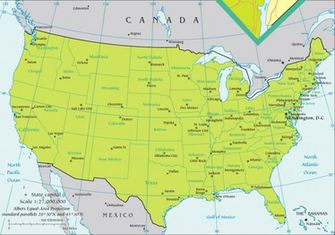 Us Map Wallpaper Desktop