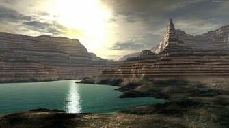 Sci Fi Grand Canyon Sunset