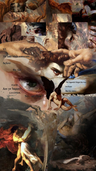 Wallpaper Fallenangel Lucifer Aesthetic Luckymerlin Em