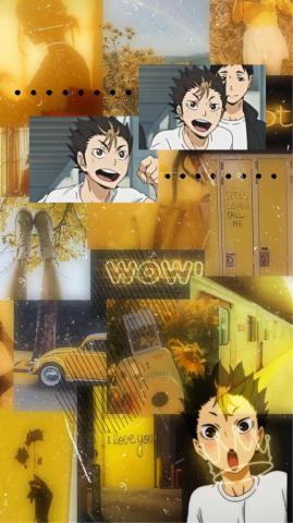 Wallpaper Nishinoya Yu Anime Haikyuu