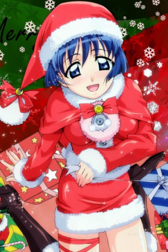 Christmas Anime Wallpaper iPhone Kawaii