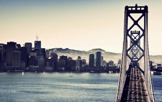Wallpaper River Bridge San Francisco Oakland Bay