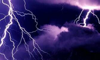 Lightning Storm Wallpaper Full HD Volcano