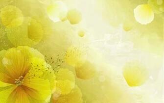 Yellow Abstract Wallpaper HD