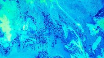 Wallpaper Liquid Paint Blue Stains Full HD