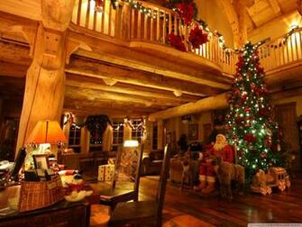 Lodge At Christmas Time 4k HD Desktop Wallpaper For Ultra
