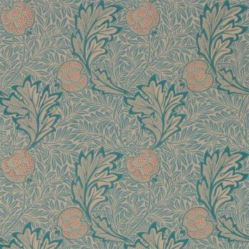 William Morris Co Apple Wallpaper Indigo Antique