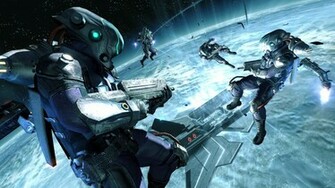 Lost Planet Sci Fi Action Warrior Armor Wallpaper