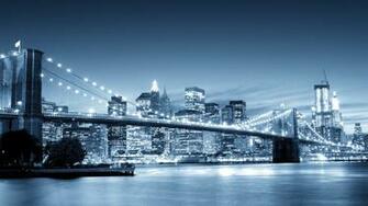 Brooklyn Bridge Computer Wallpaper Desktop Background