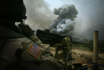 American Military Strength And Courage Wallpaper