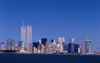 New York Twin Towers Wallpaper