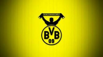 Borussia Dortmund Logo Background 1080p Wallpaper