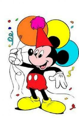 Mickey Mouse BirtHDay Wallpaper