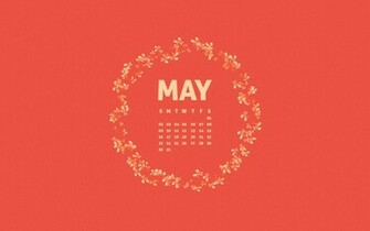 Click To The May Desktop Calendar Wallpaper In